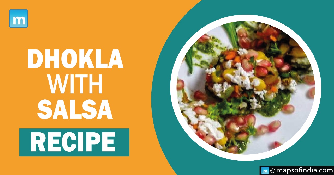 Recipe for Dhokla with Salsa