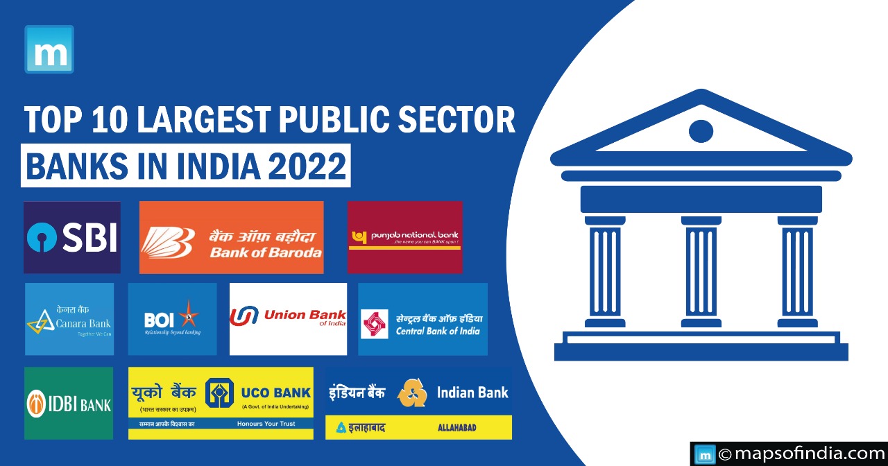 Top 10 Largest Public Sector Banks in India 2022