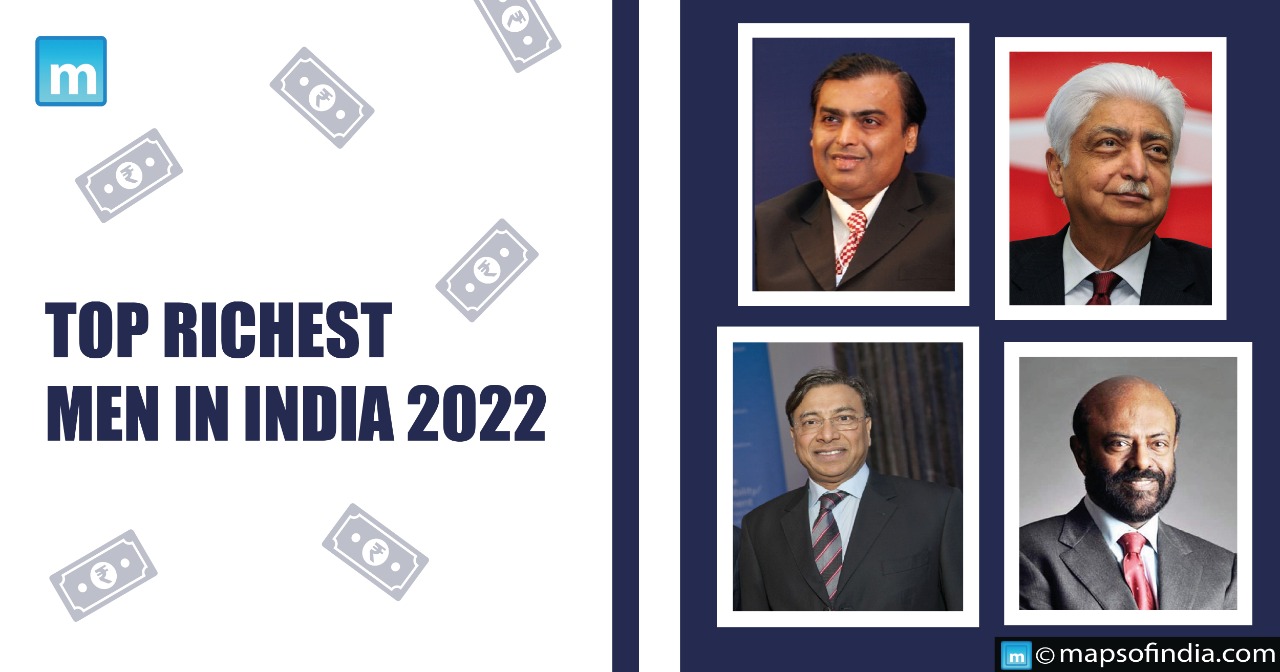 Top 10 Richest Men in India 2022
