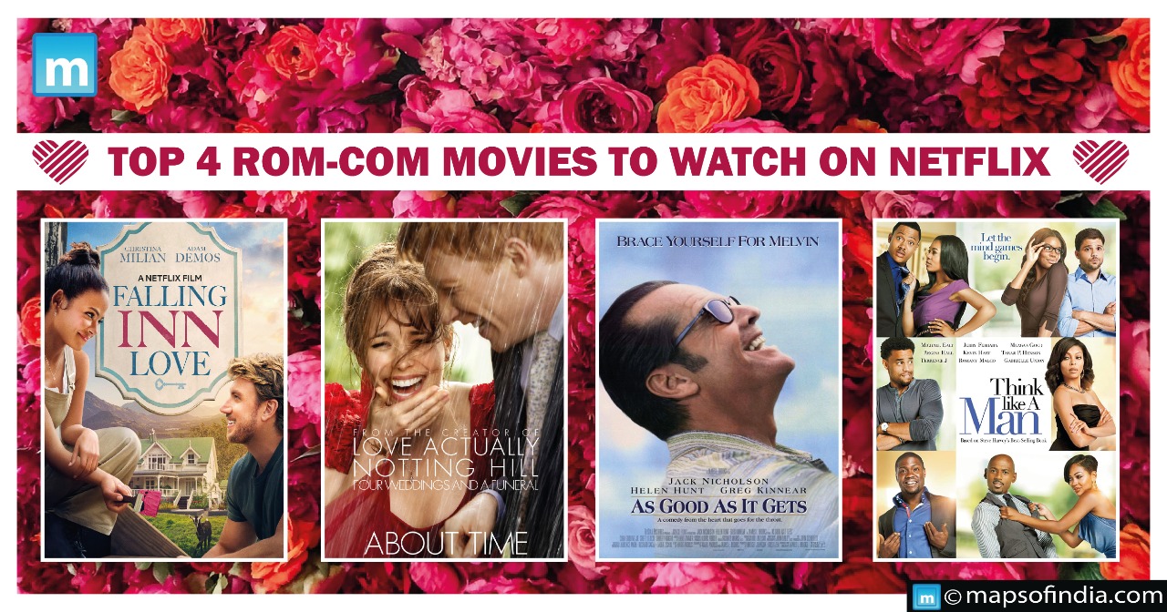 Top 4 rom-com movies to watch on Netflix