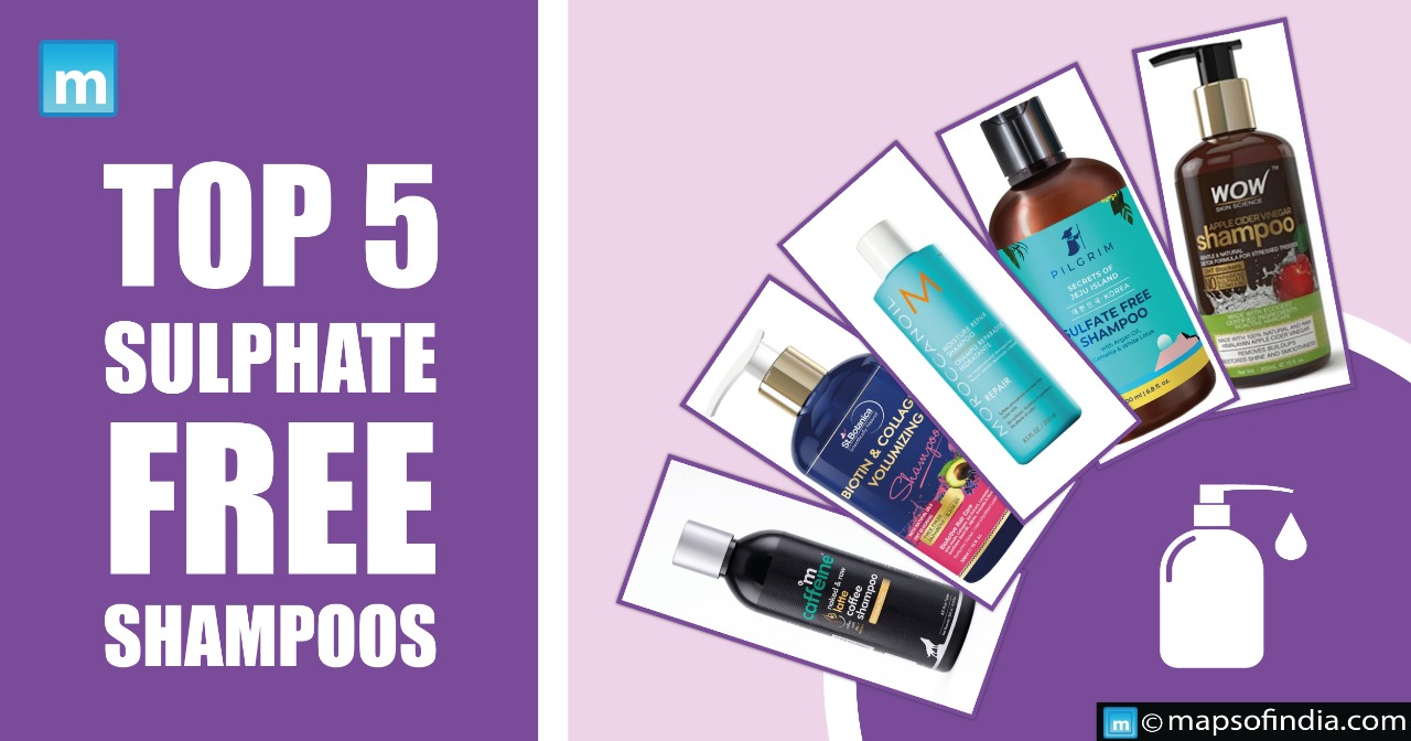Top 5 sulphate free shampoos