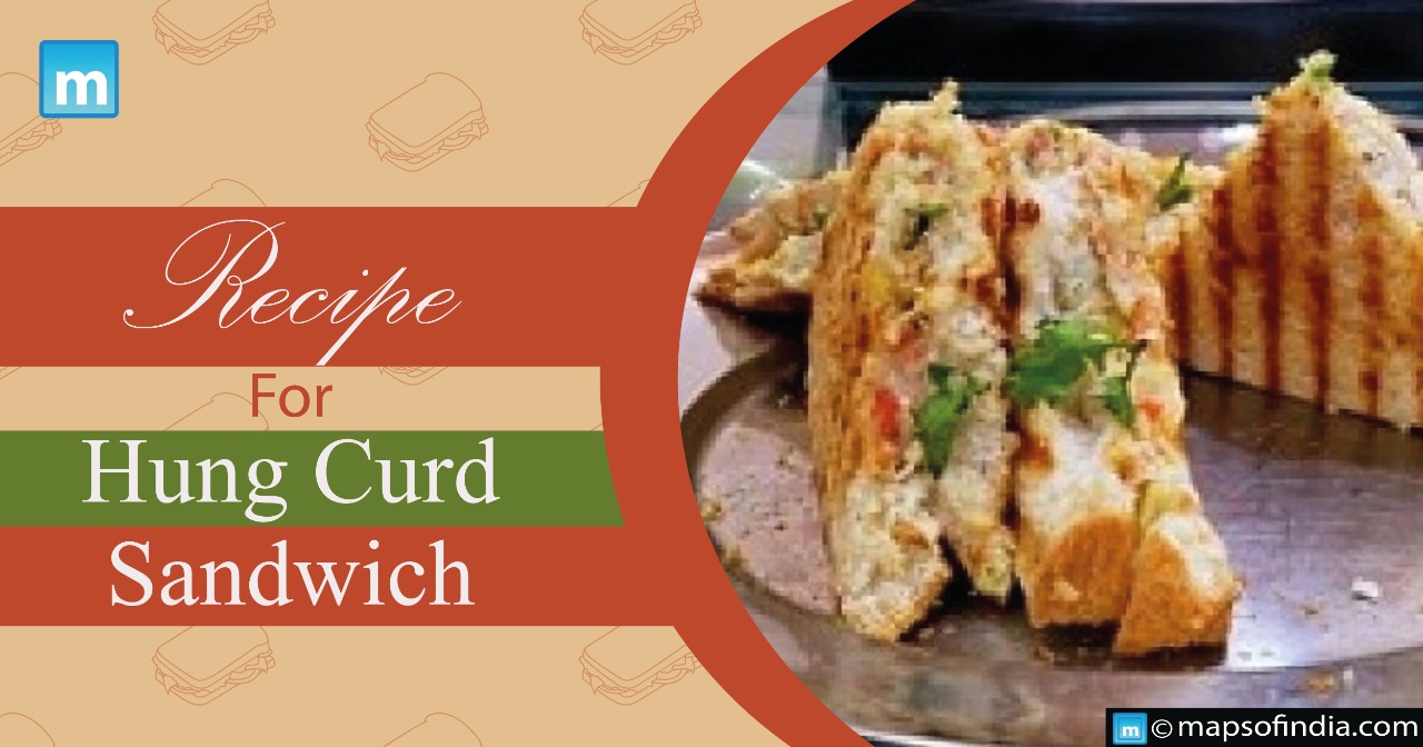 Recipe for Hung curd sandwich