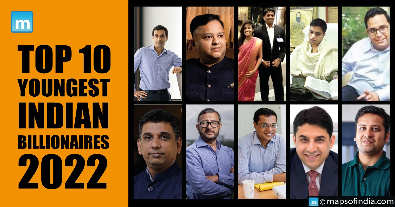 Top 10 Youngest Indian Billionaires 2022