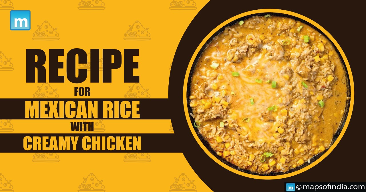 Recipe for Mexican Rice with Creamy Chicken