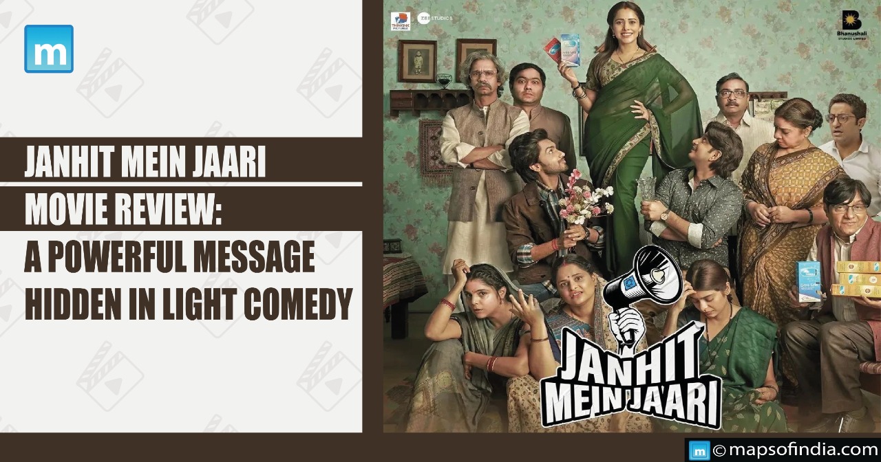 Janhit Mein Jaari Movie Review: A powerful message hidden in light comedy