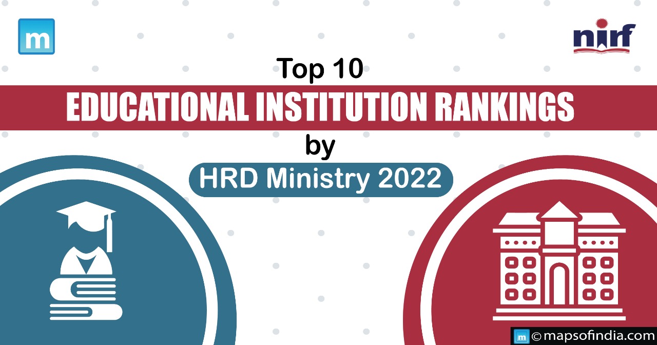 Top 10 Educational Institution Rankings by HRD Ministry 2022