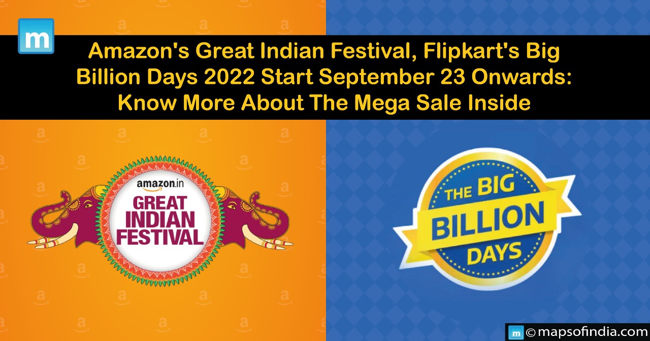 Amazon's Great Indian Festival, Flipkart's Big Billion Days 2022 Start September 23 Onwards; Know More About The Mega Sale Inside