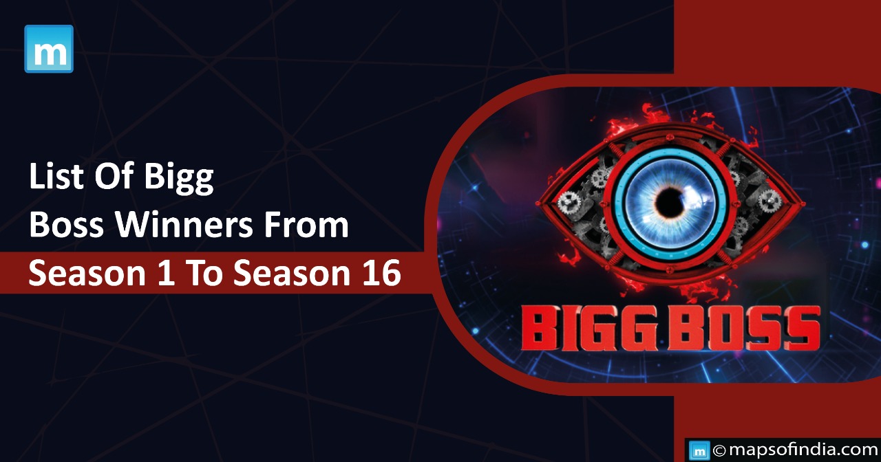 List Of Bigg Boss Winners From Season 1 To 16