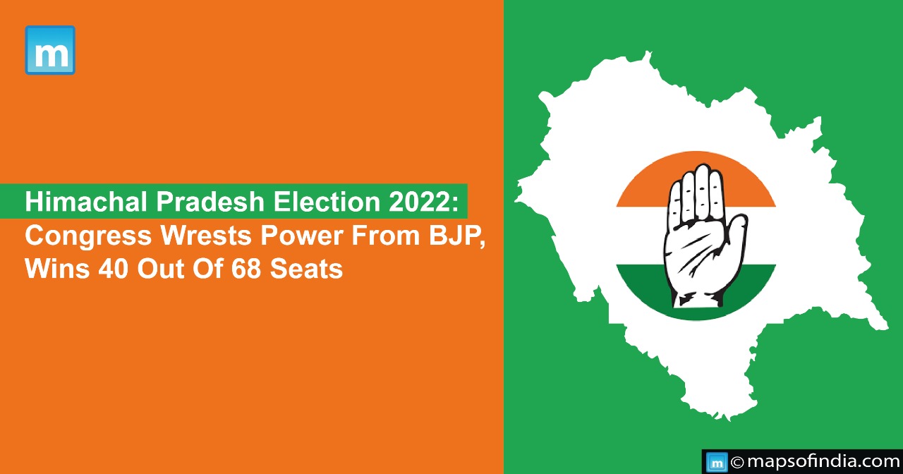 Himachal Pradesh Elections 2022: Congress Wrests Power From BJP, Wins 40 Out Of 68 Seats