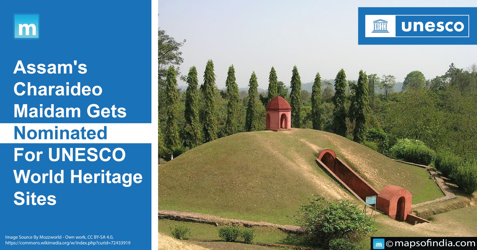 Assam's Charaideo Maidams Gets Nominated For UNESCO World Heritage Sites