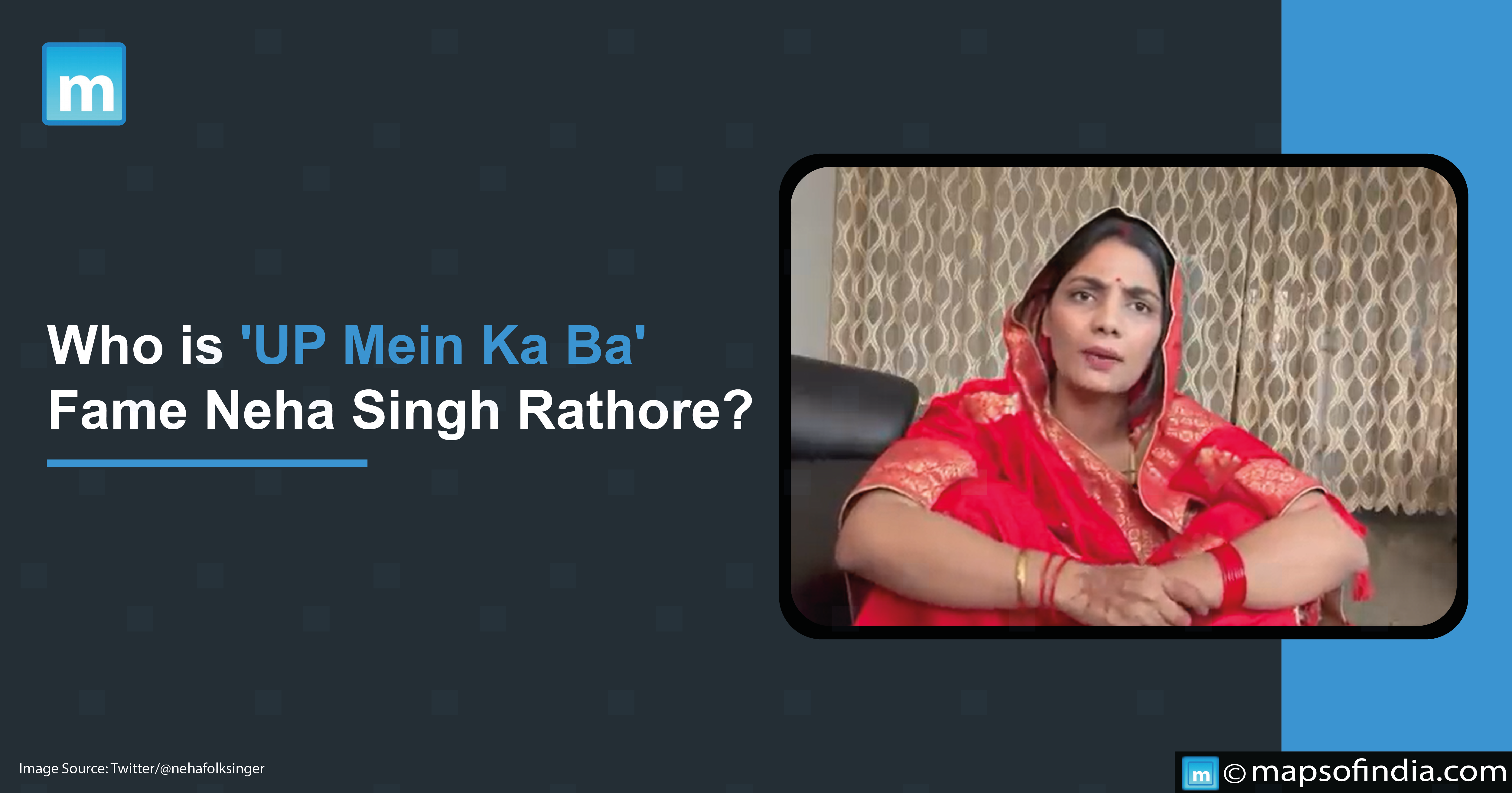 Who Is 'UP Mein Ka Ba' Fame Neha Singh Rathore?
