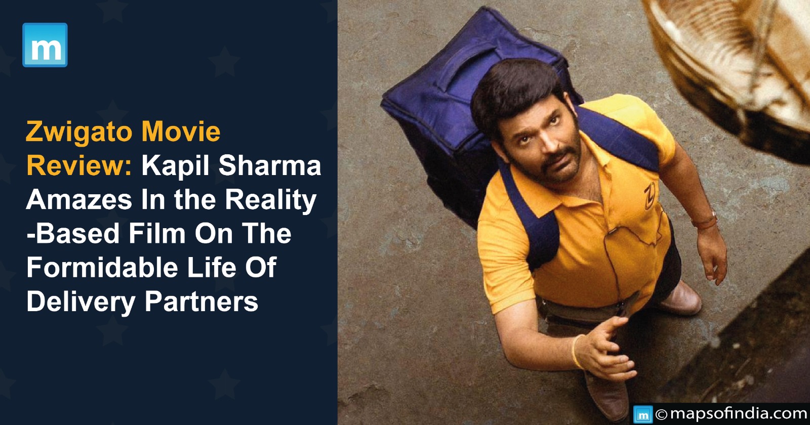 Zwigato Movie Review: A Reality-Based Film On The Formidable Life Of Delivery Partners