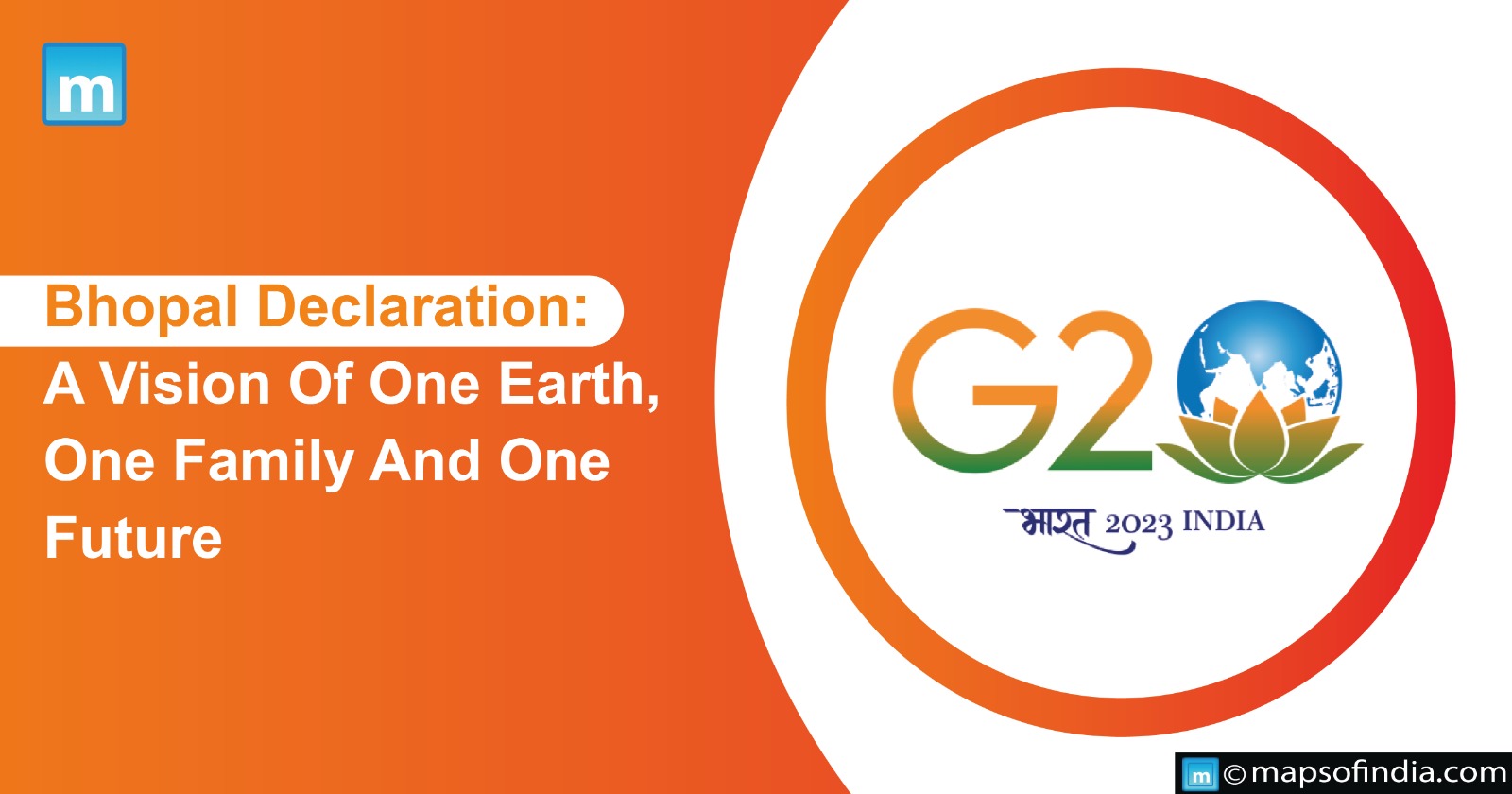 Bhopal Declaration: A Vision Of One Earth, One Family And One Future