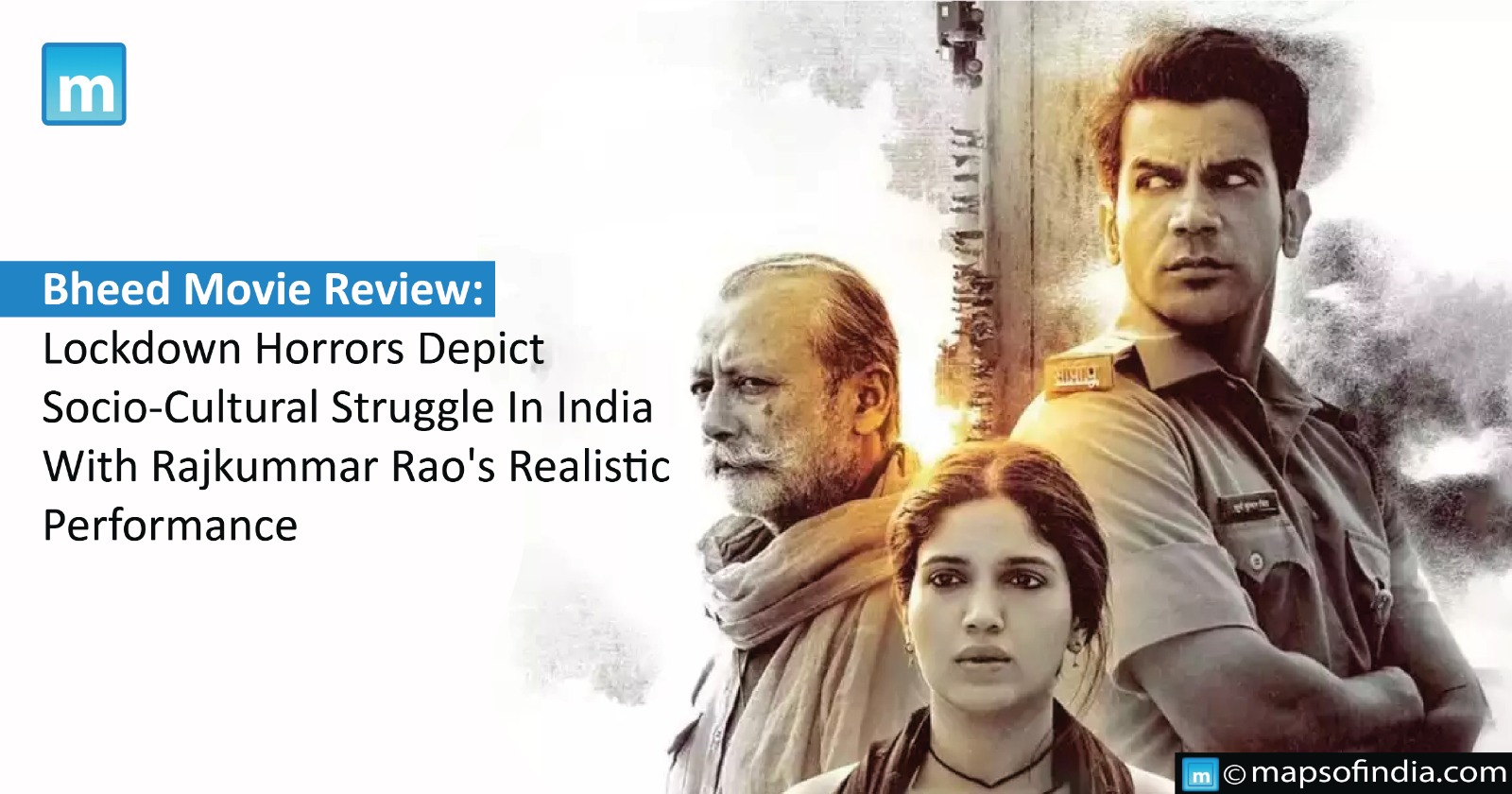 Bheed Movie Review: Lockdown Horrors Depict Socio-Cultural Struggle In India With Rajkummar Rao's Realistic Performance