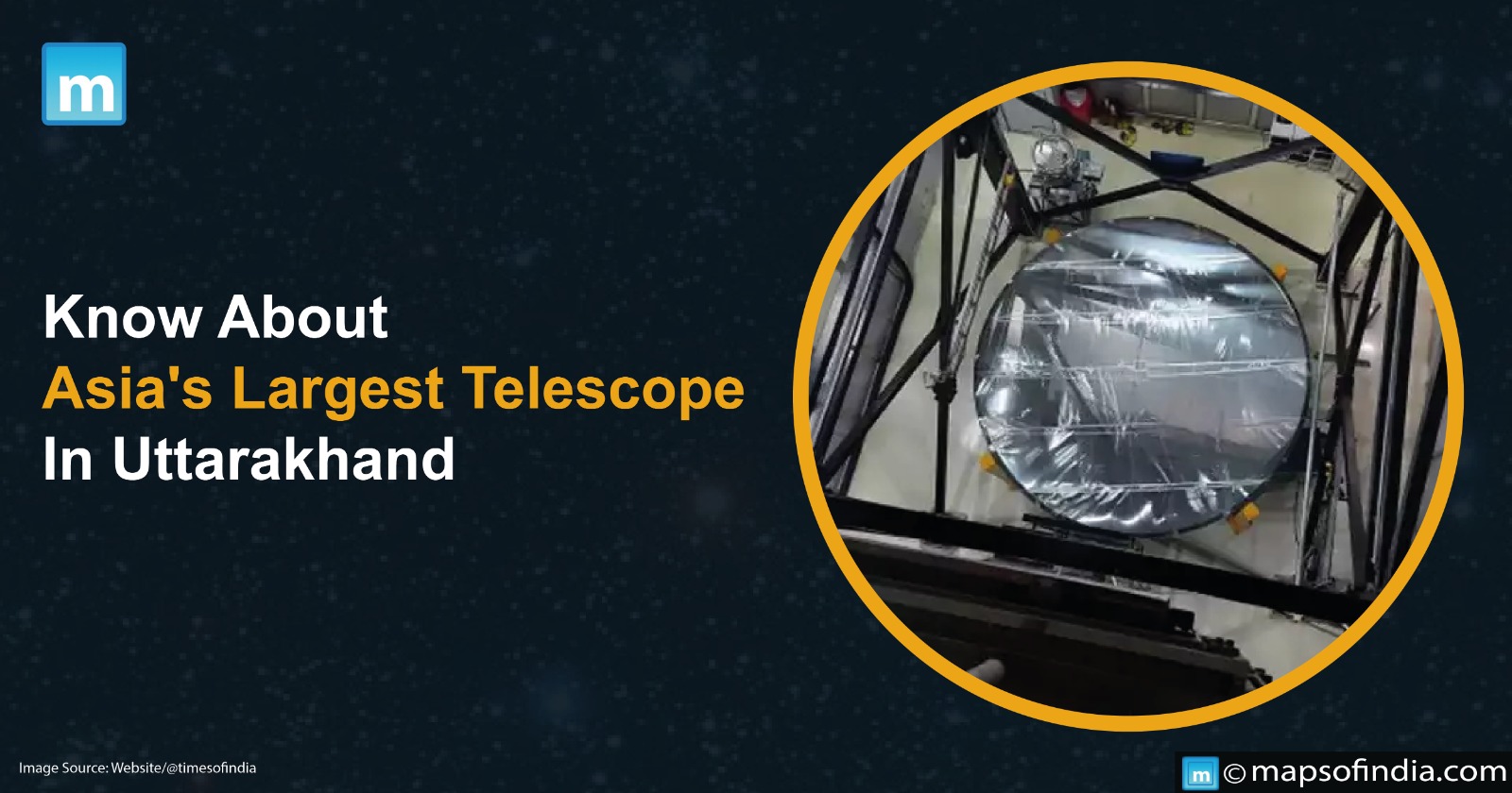 Know About Asia's Largest Telescope In Uttarakhand
