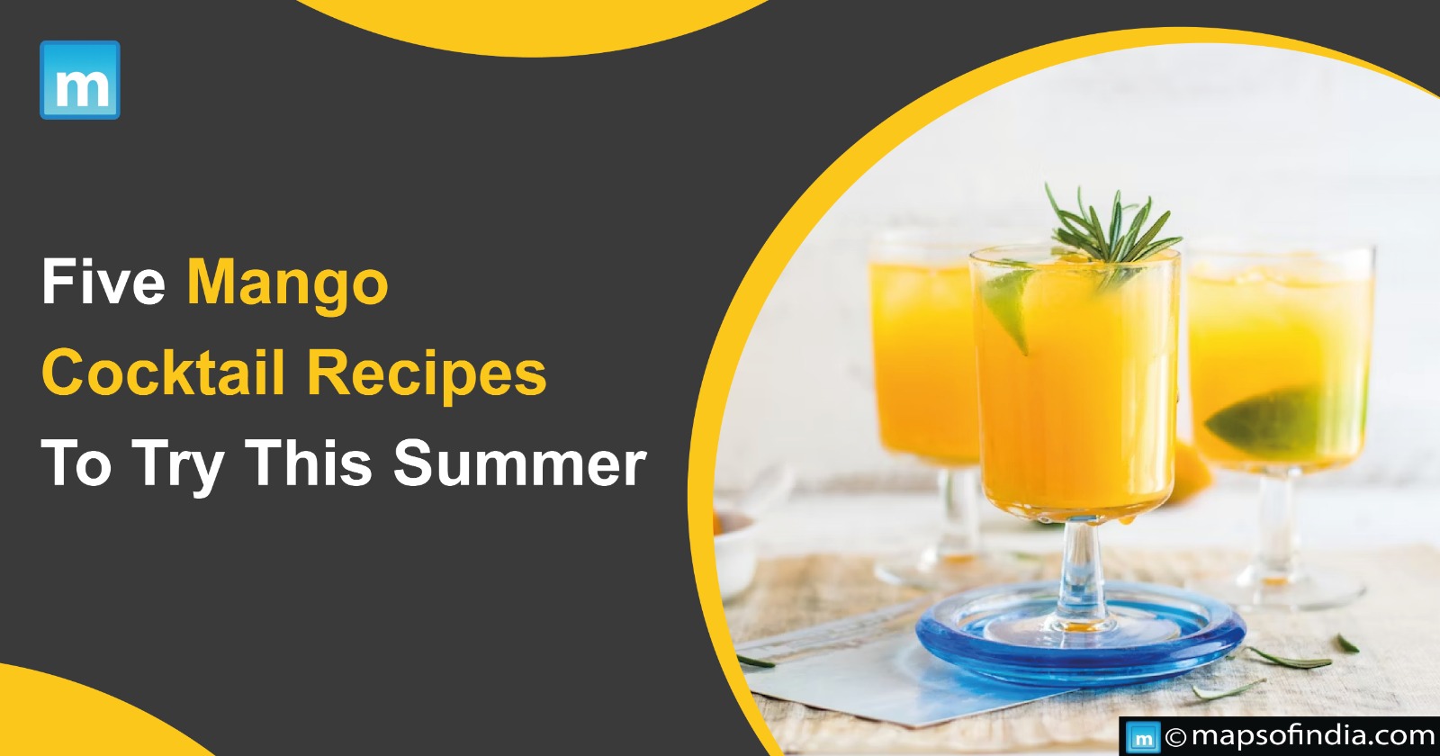List Of Five Mango Cocktail Recipes To Try This Summer