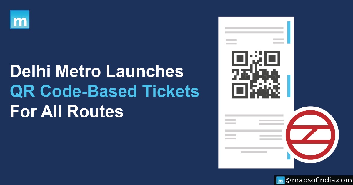 Delhi Metro Launches QR Code-Based Tickets For All Routes