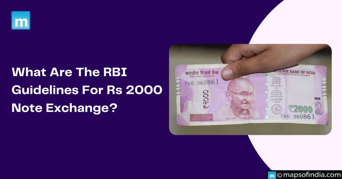 What Are The RBI Guidelines For Rs 2000 Note Exchange?
