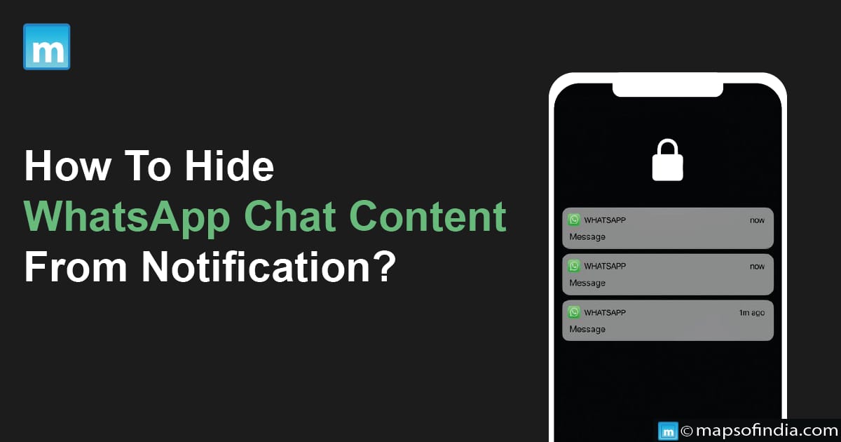 How To Hide WhatsApp Chat Content From Notification?