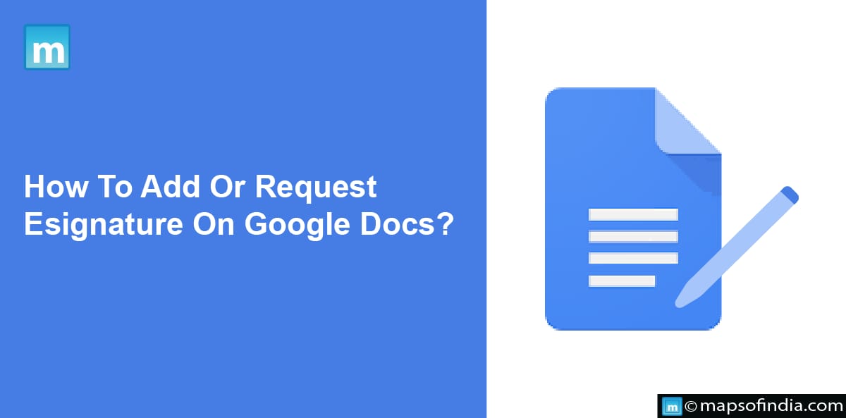 How To Add Or Request eSignature On Google Docs?