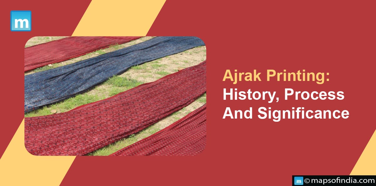 Ajrak Printing: History, Process And Significance