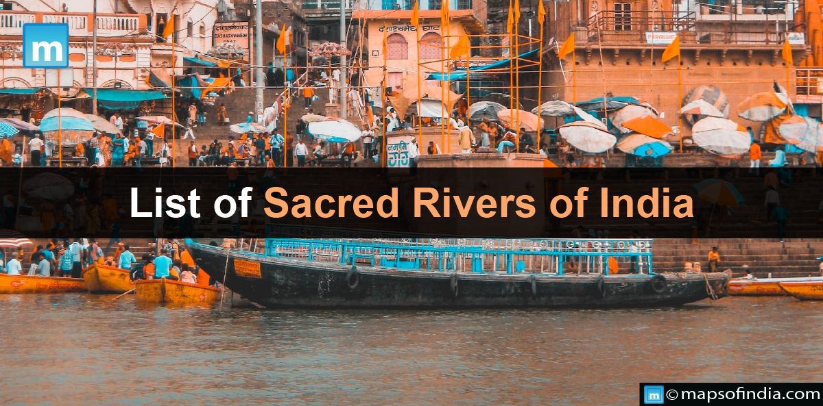 List Of Sacred Rivers Of India
