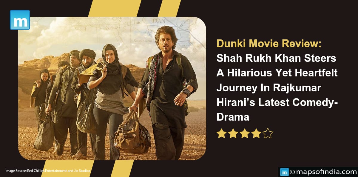 Dunki Movie Review: Shah Rukh Khan Steers A Hilarious Yet Heartfelt Journey In Rajkumar Hirani’s Latest Comedy-Drama