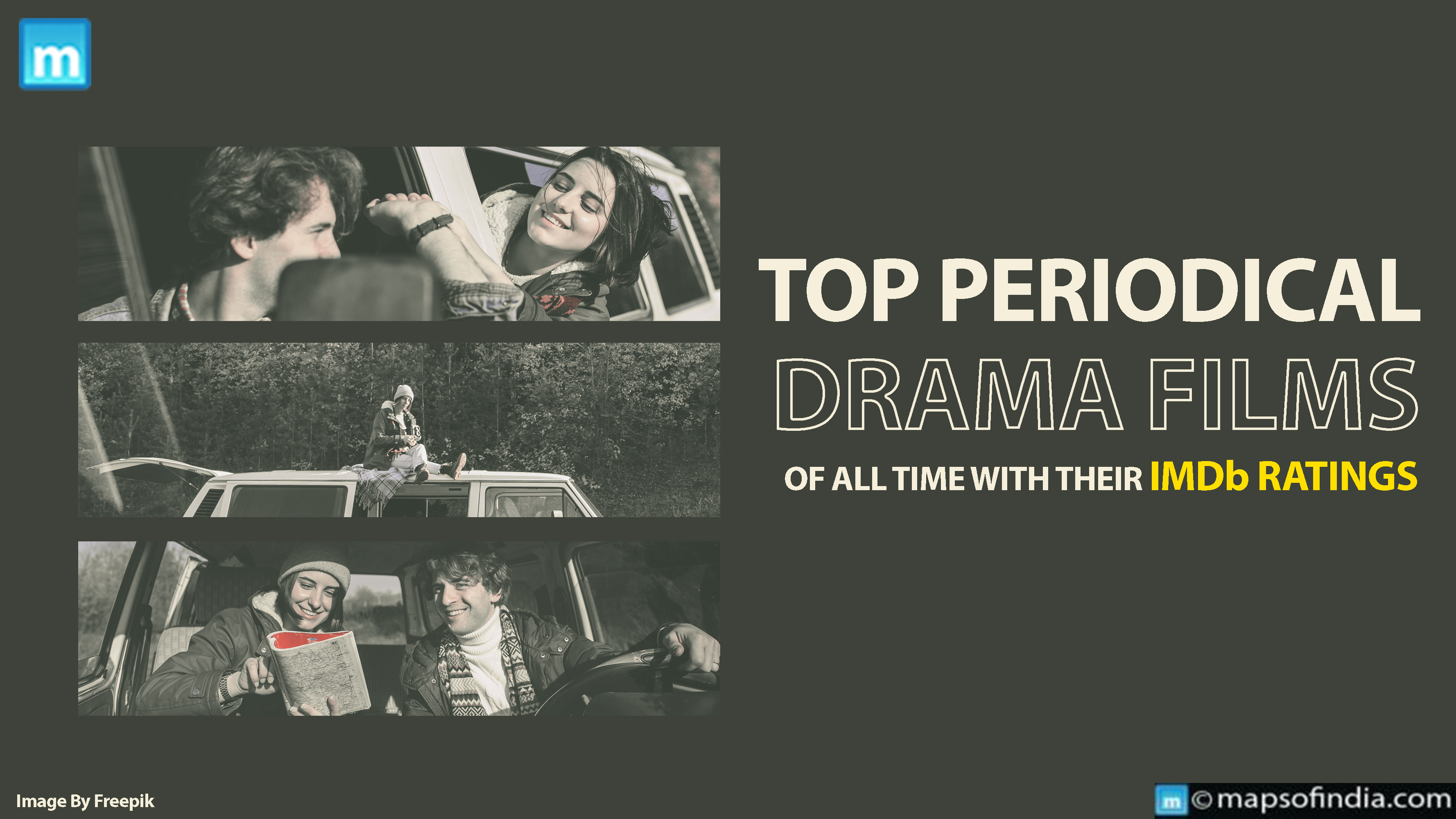 Top Periodical Drama Films Of All Time With Their IMDb Ratings