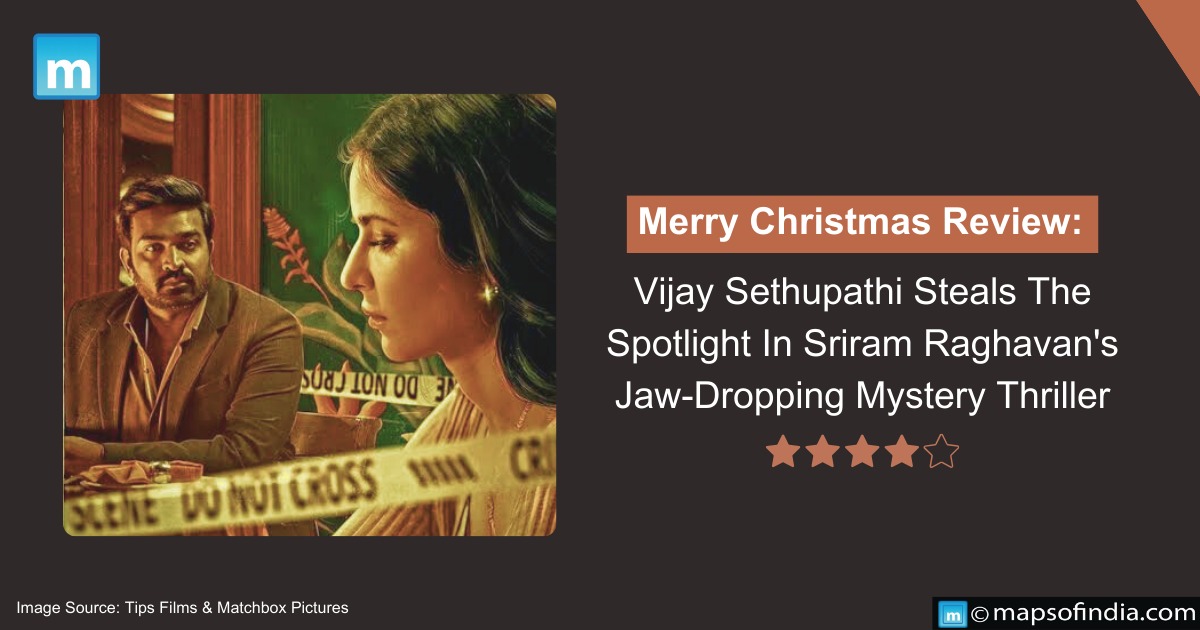 Merry Christmas Review: Vijay Sethupathi Steals The Spotlight In Sriram Raghavan's Jaw-Dropping Mystery Thriller