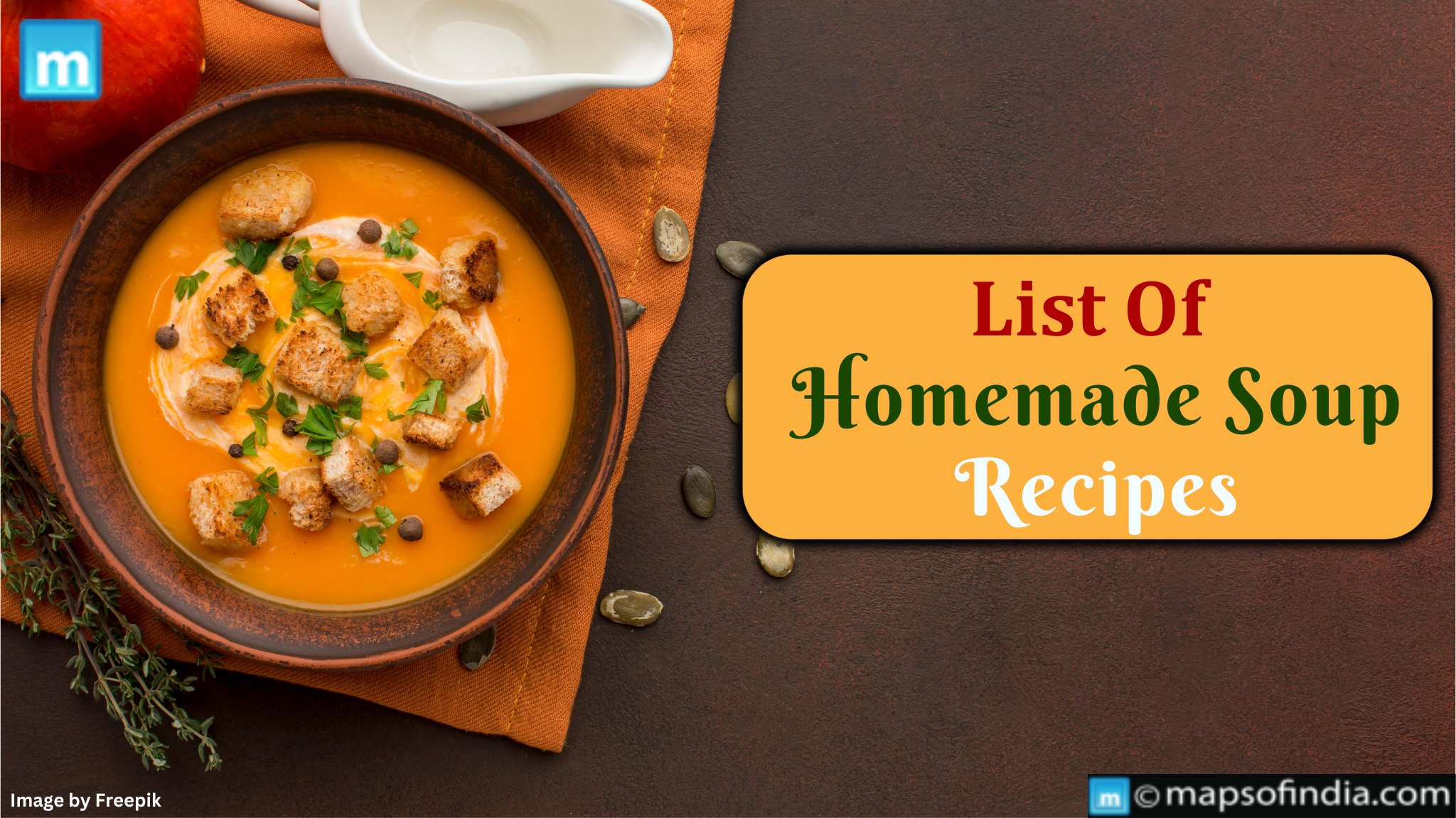 List Of Homemade Soup Recipes