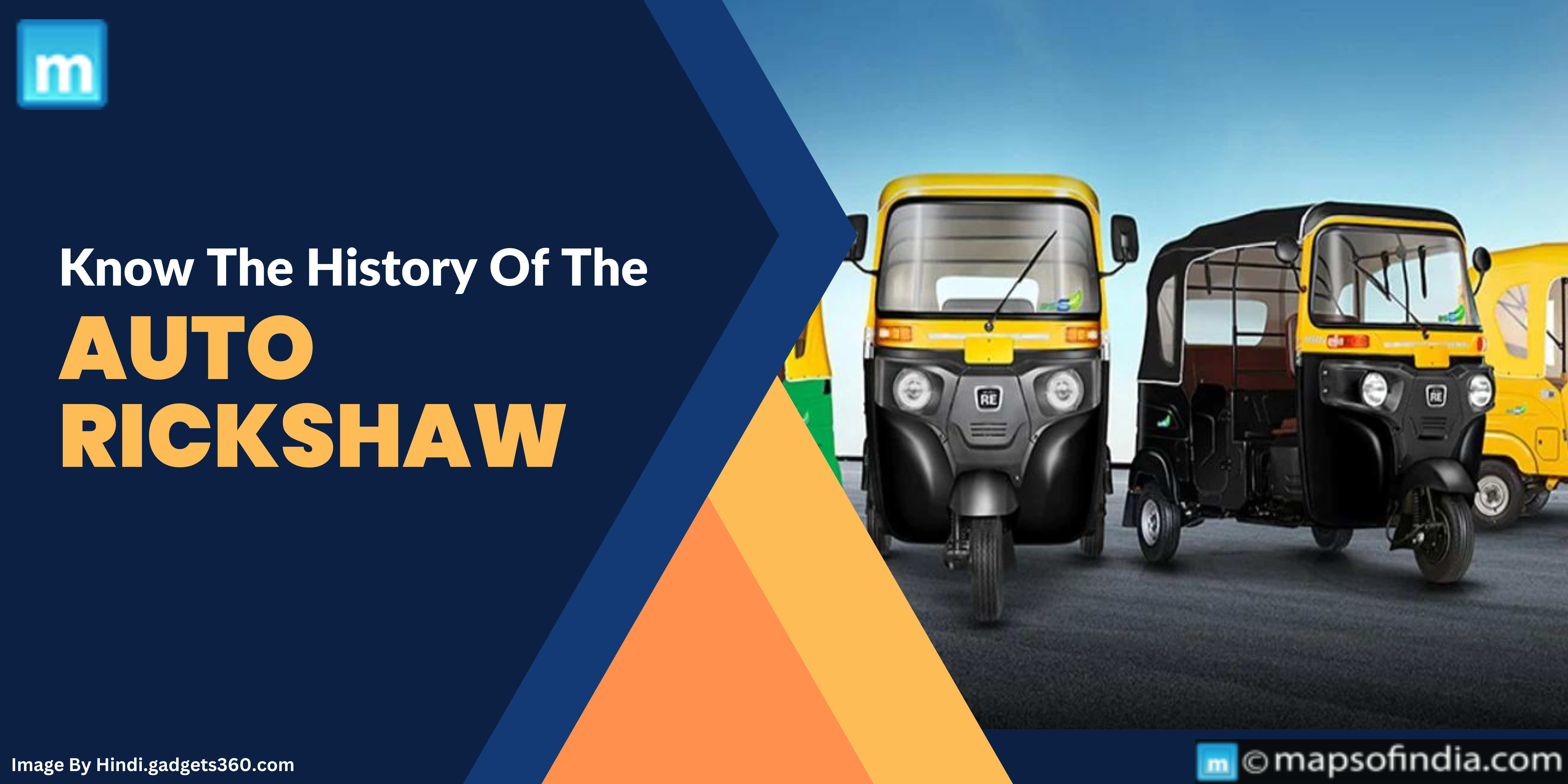 Know The History Of The Auto Rickshaw
