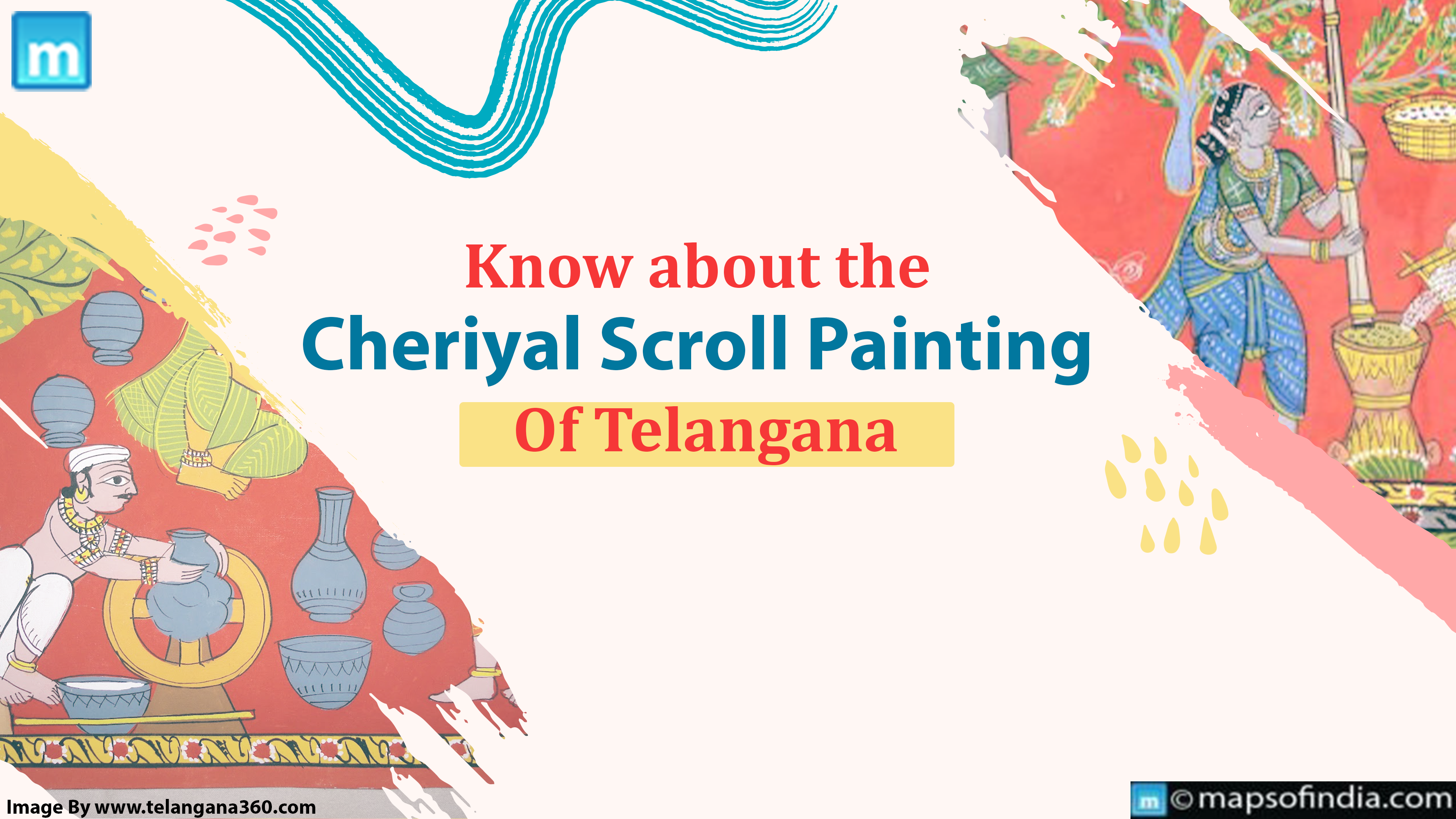 Know About Cheriyal Scroll Painting Of Telangana