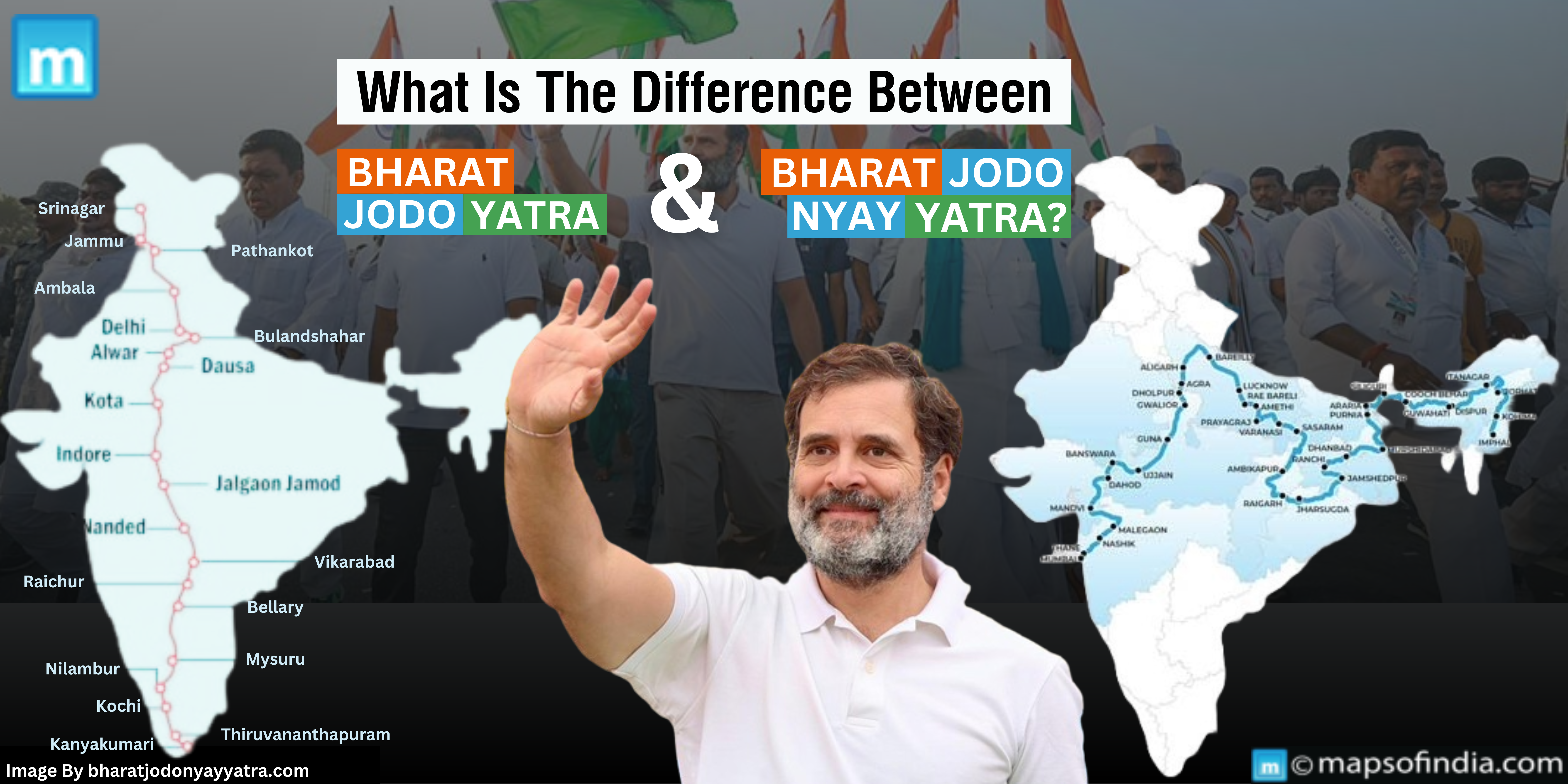 What Is The Difference Between Bharat Jodo Yatra & Bharat Jodo Nyay Yatra?
