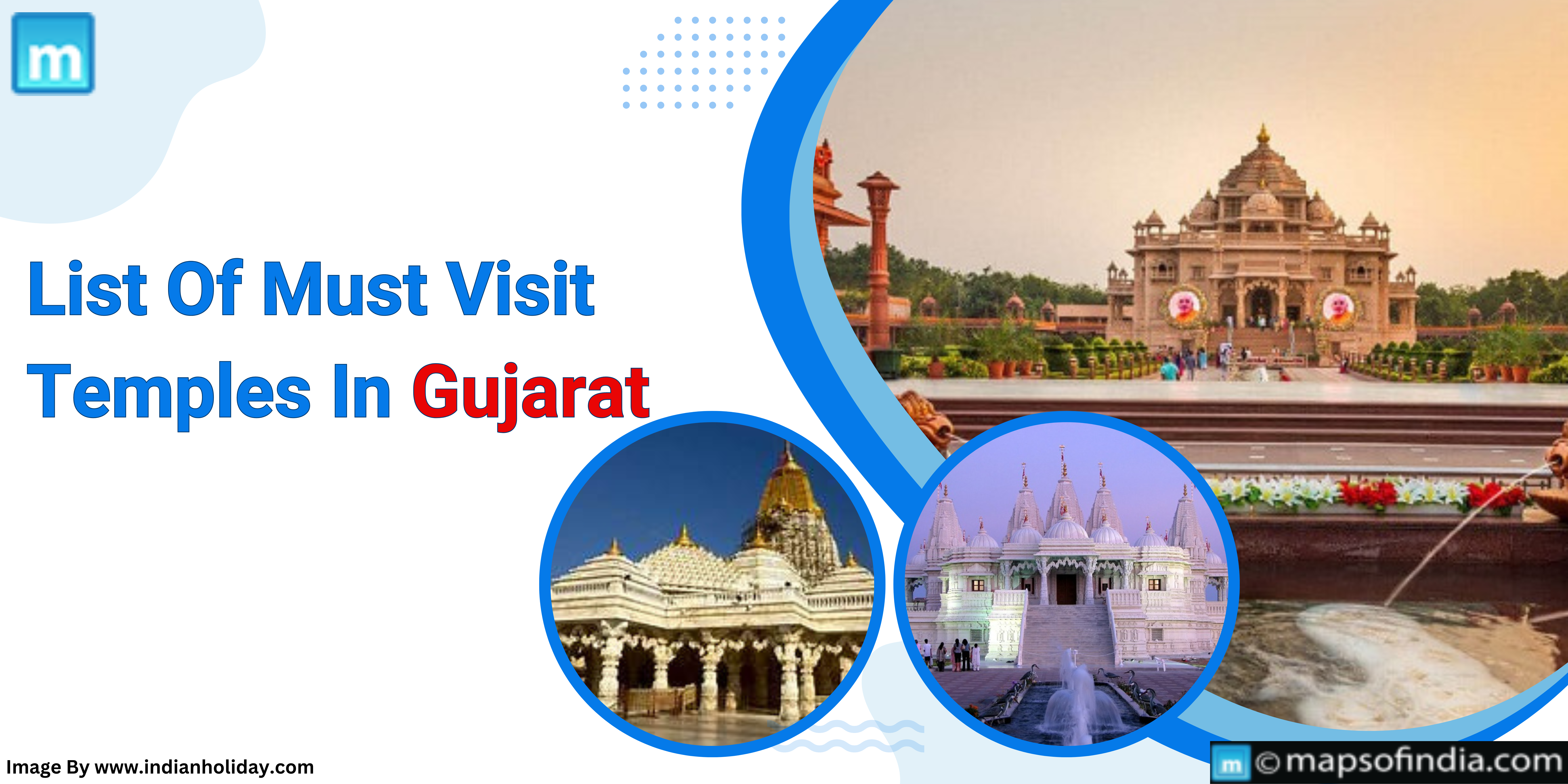 List Of Must Visit Temples In Gujarat