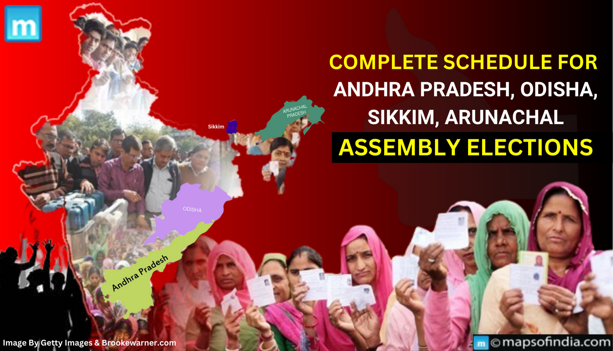 Check Complete Schedule For Andhra Pradesh, Odisha, Sikkim, Arunachal Assembly Elections 2024