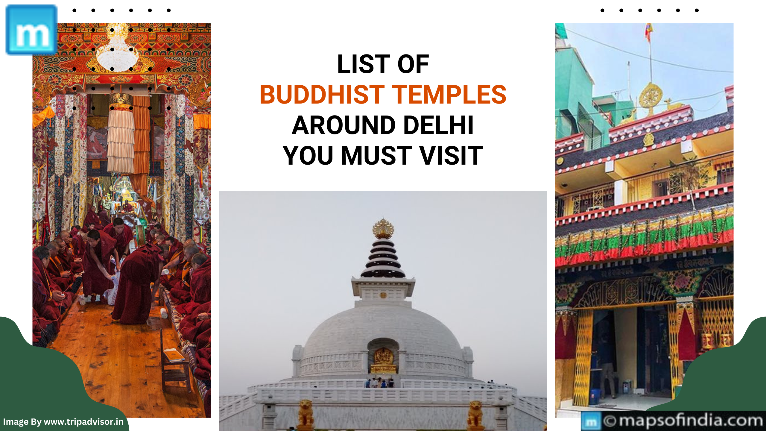 List Of Buddhist Temples Around Delhi You Must Visit