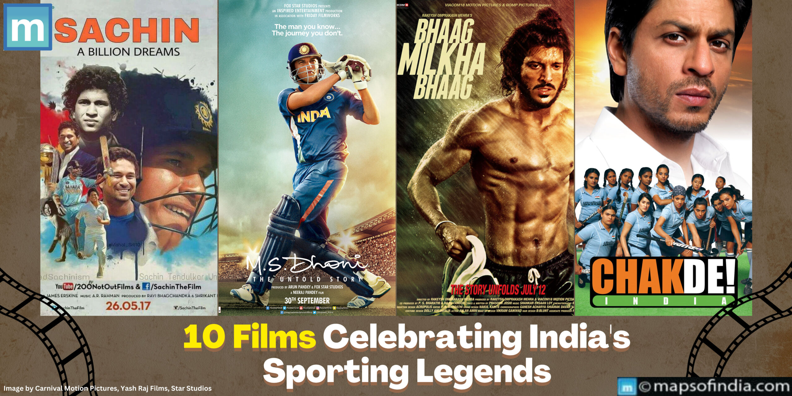 10 Films Celebrating India's Sporting Legends
