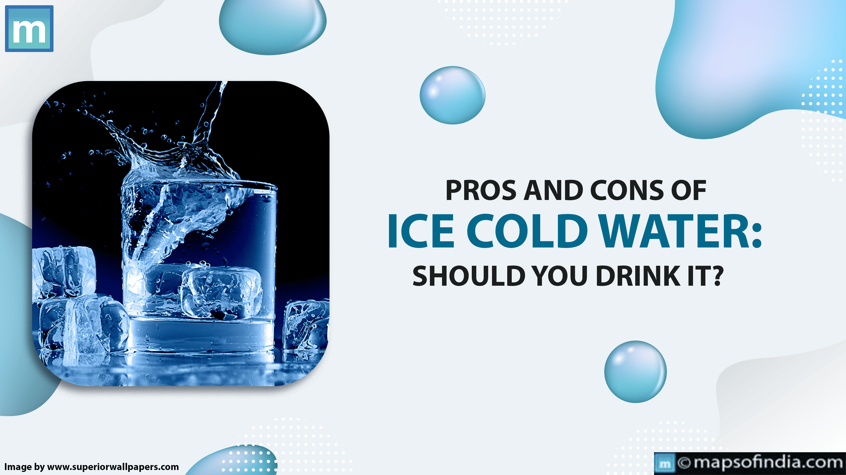 Pros And Cons Of Ice Cold Water: Should You Drink It?