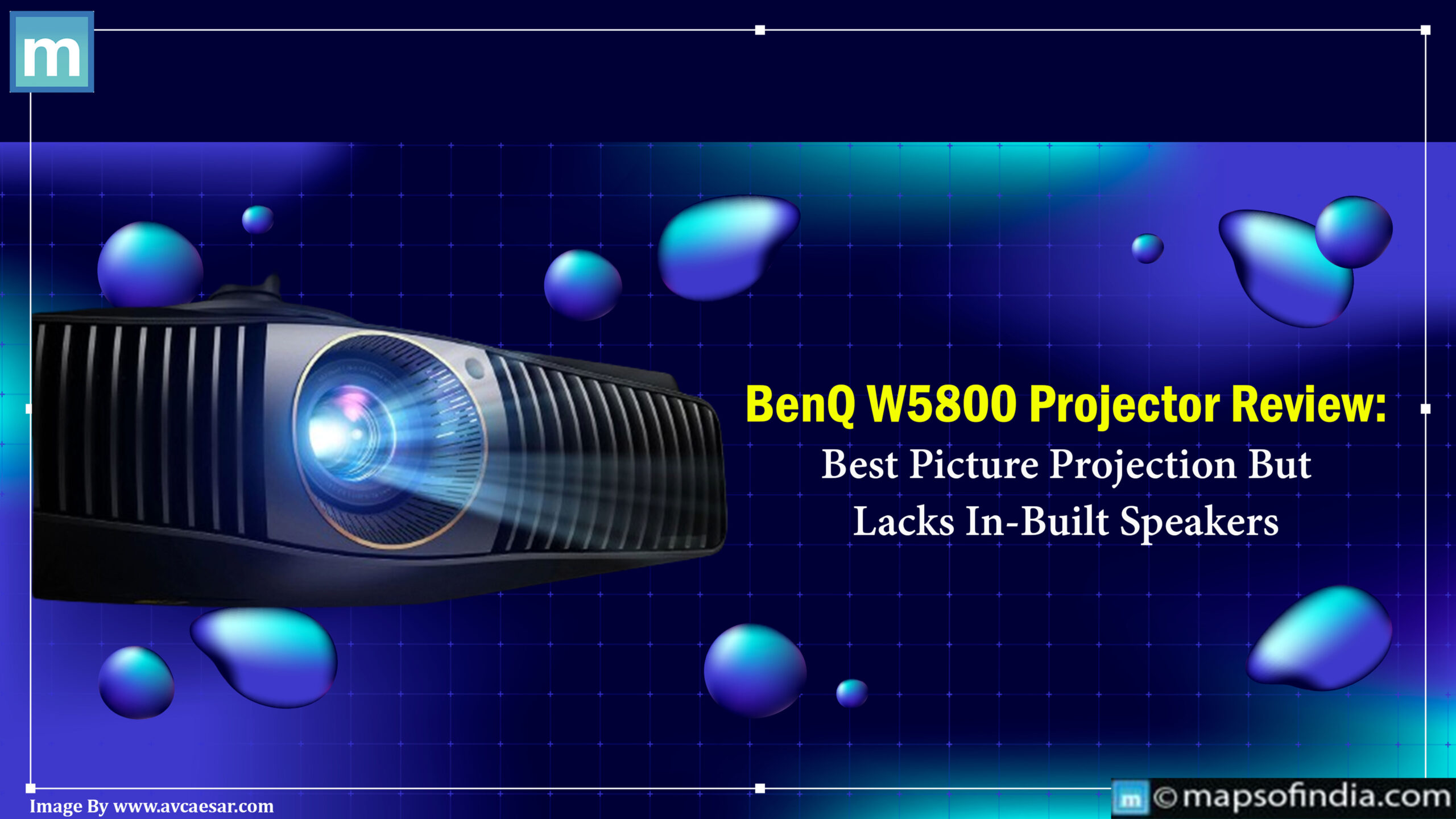 BenQ W5800 Projector Review: Best Picture Projection But Lacks In-Built Speakers
