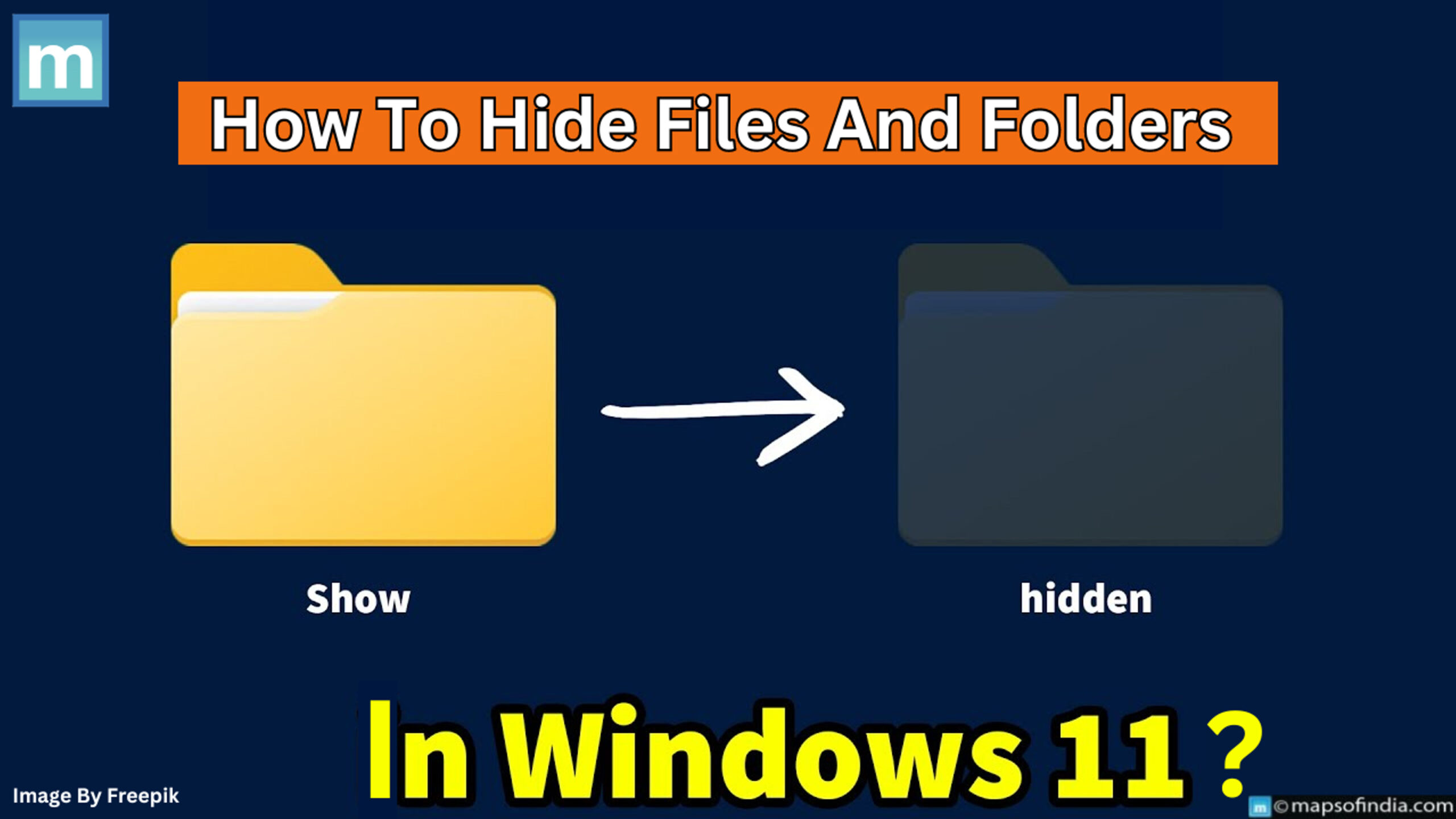 How To Hide Files And Folders In Windows 11?