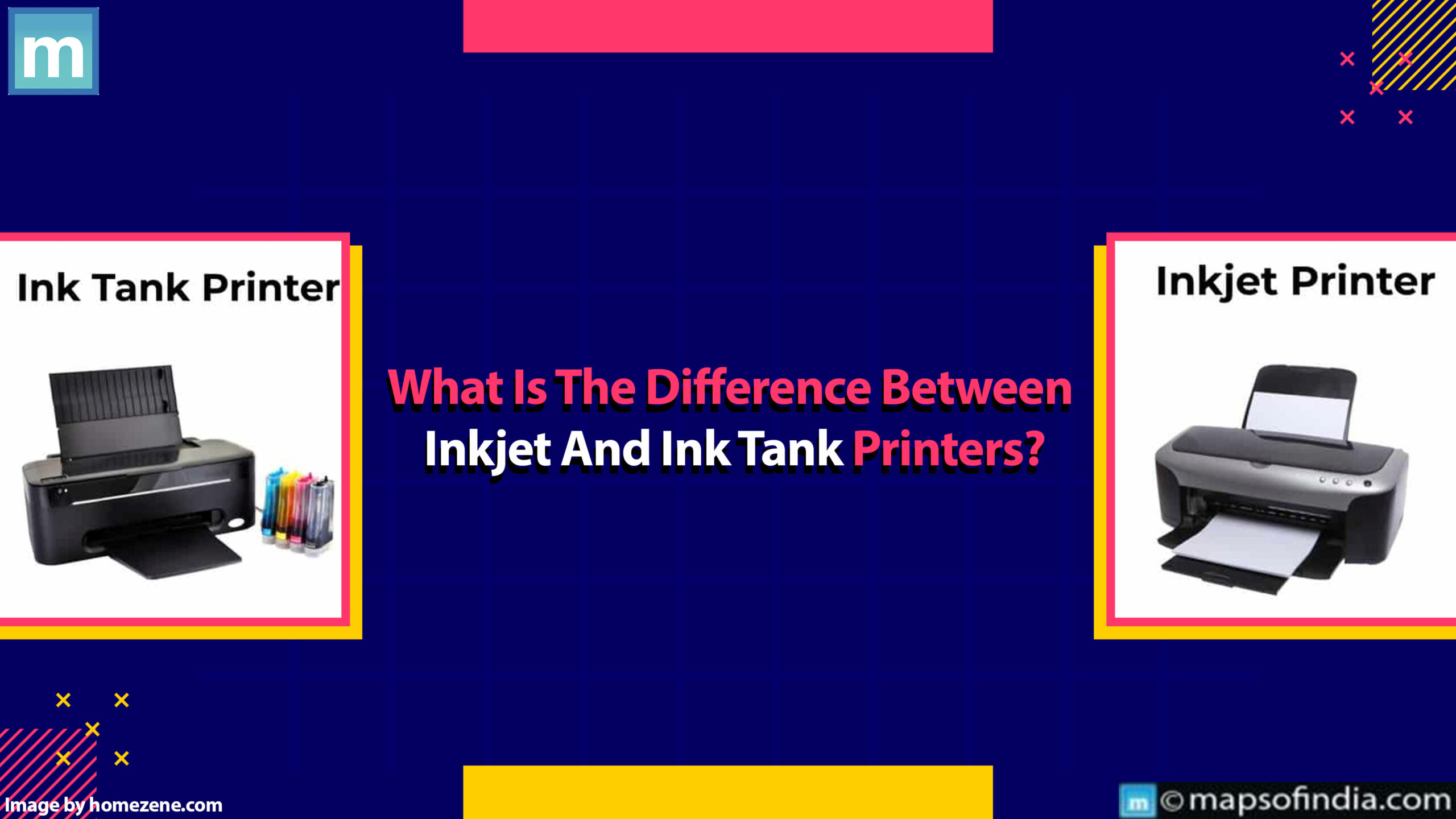 What Is The Difference Between Inkjet And Ink Tank Printers?