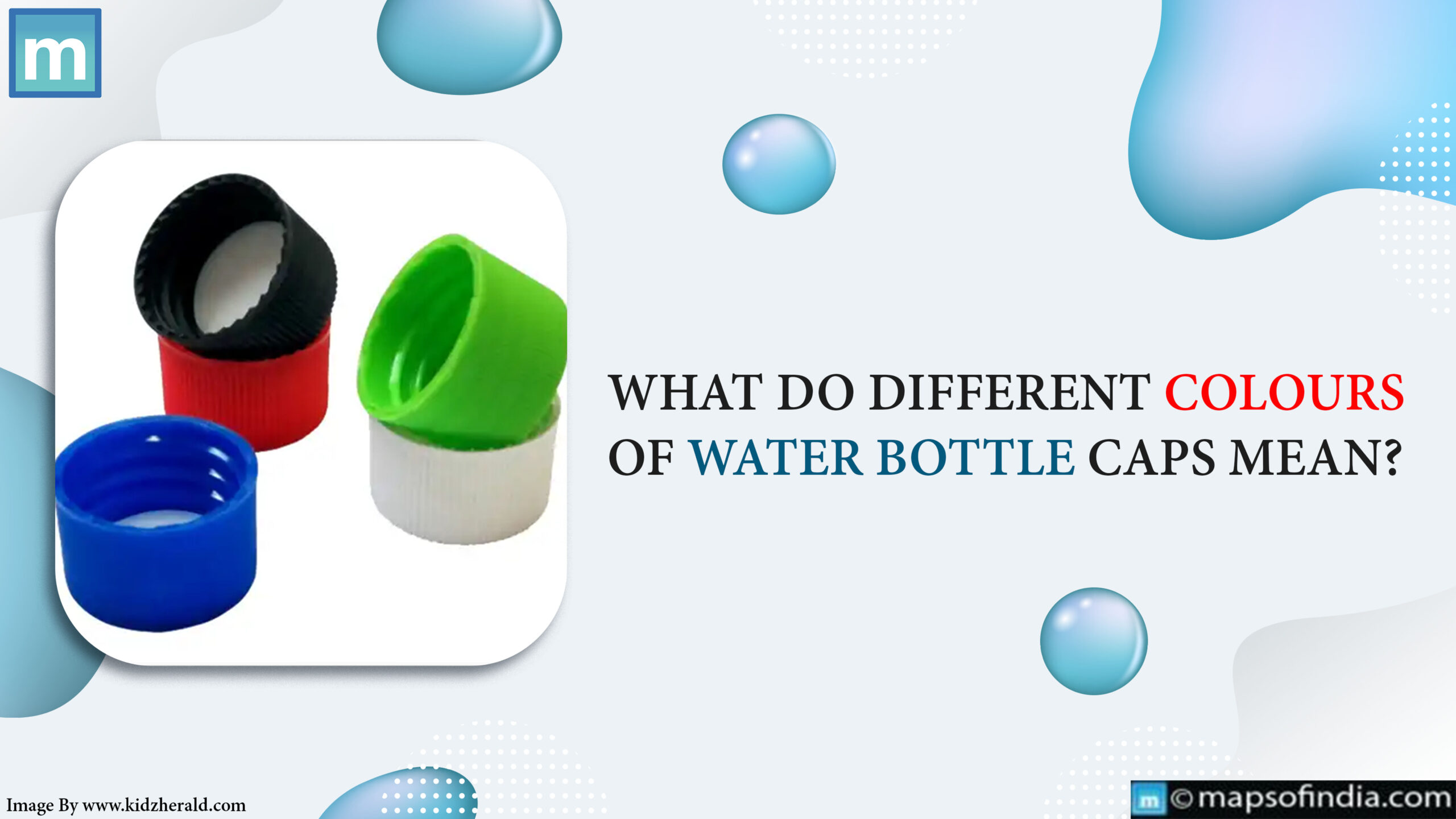 What Do Different Colours Of Water Bottle Caps Mean?