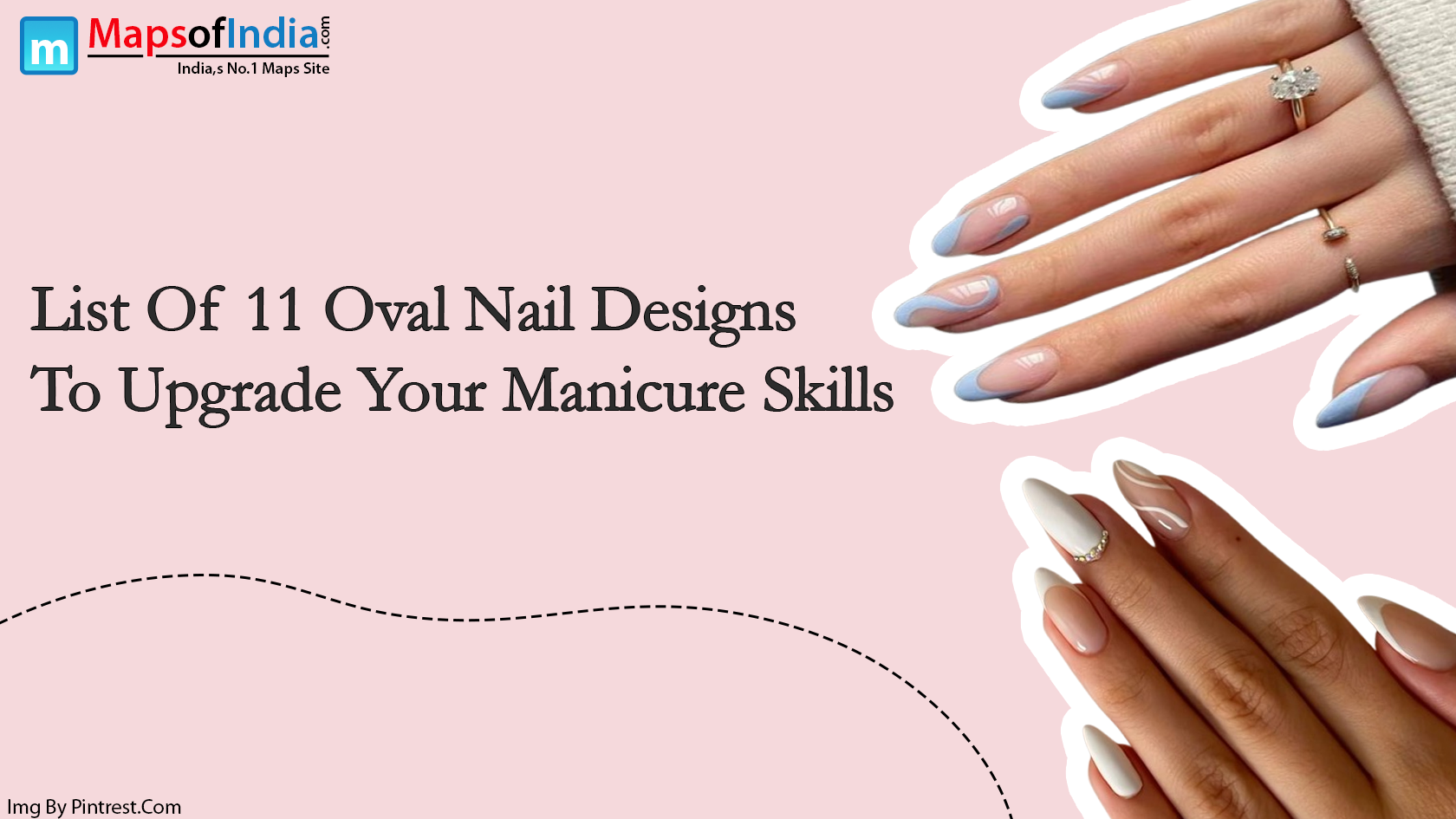 List Of 11 Oval Nail Designs To Upgrade Your Manicure Skills