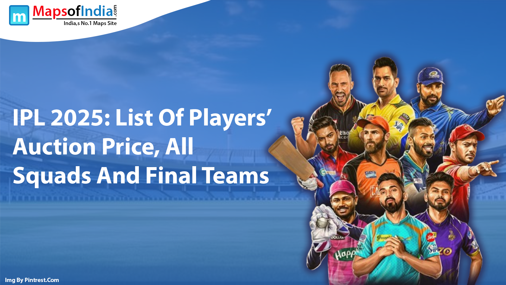 IPL 2025: List Of Players' Auction Price, All Squads And Final Teams
