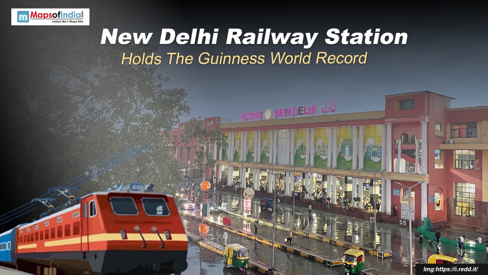 New Delhi Railway Station Holds The Guinness World Record