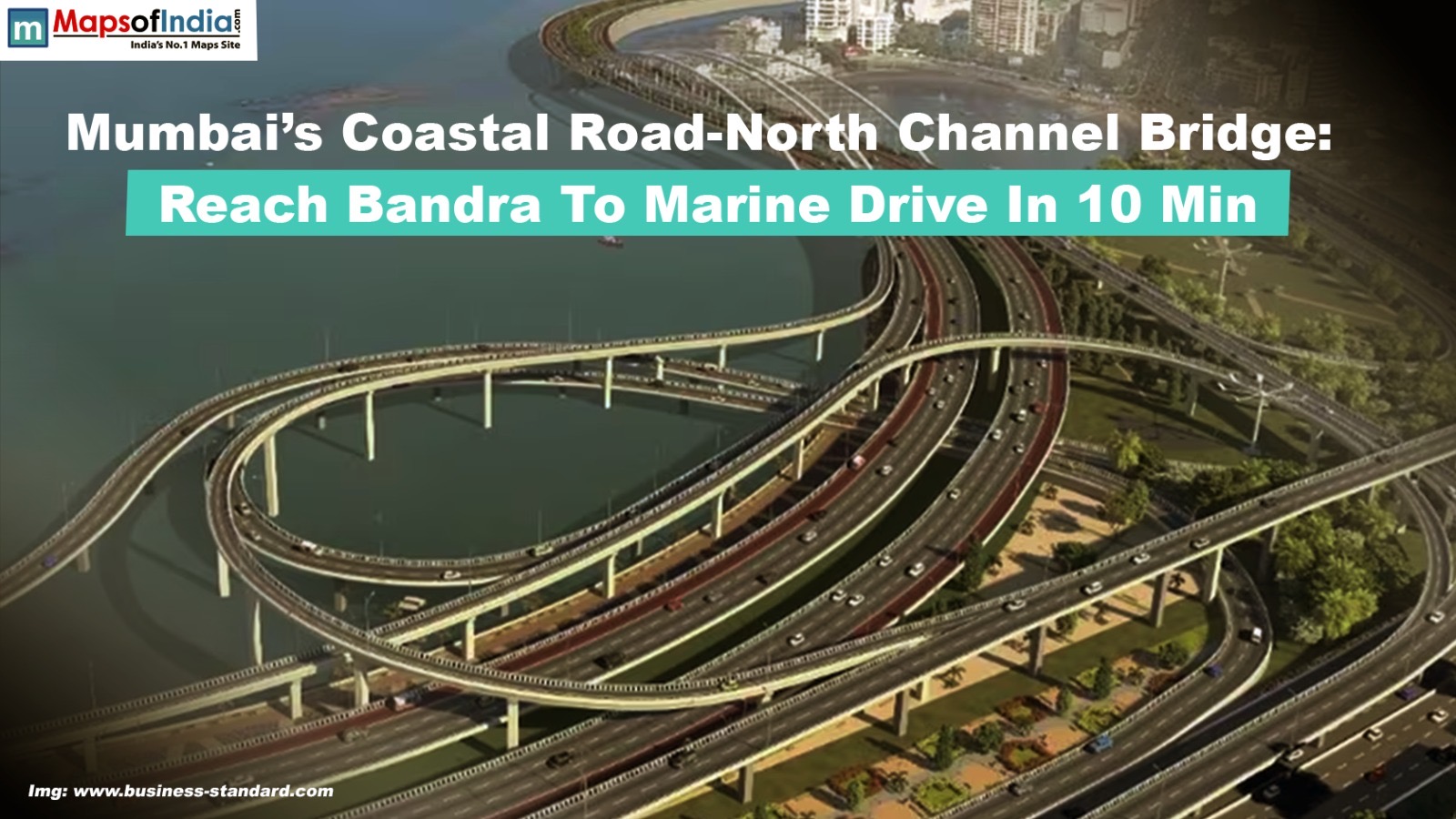 Mumbai's Coastal Road-North Channel Bridge: Reach Bandra To Marine Drive In 10 Min