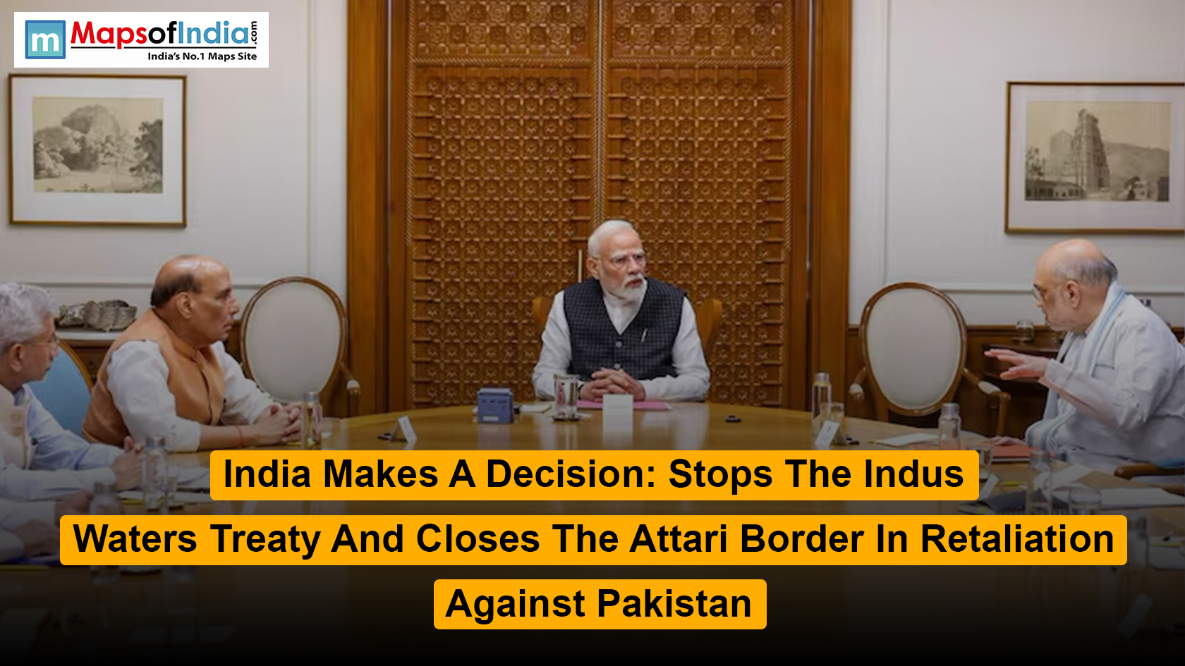 India Makes a Decision: Suspends the Indus Waters Treaty and Closes the Attari Border