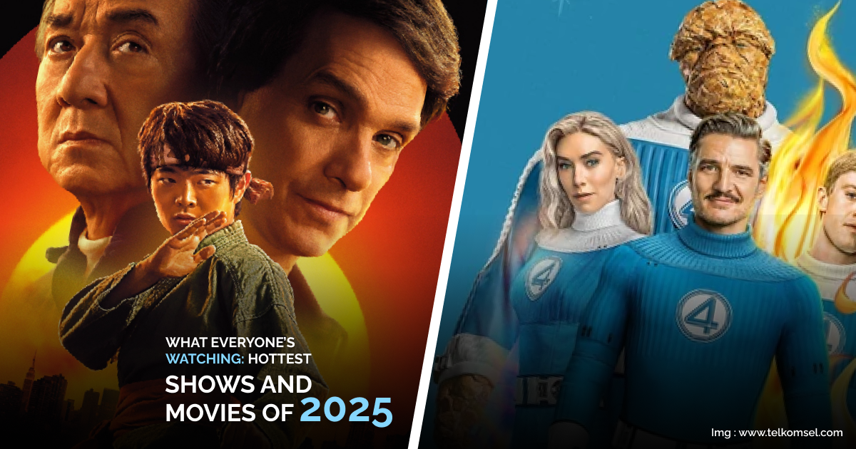 Posters of two hottest shows that everyone's watching in 2025