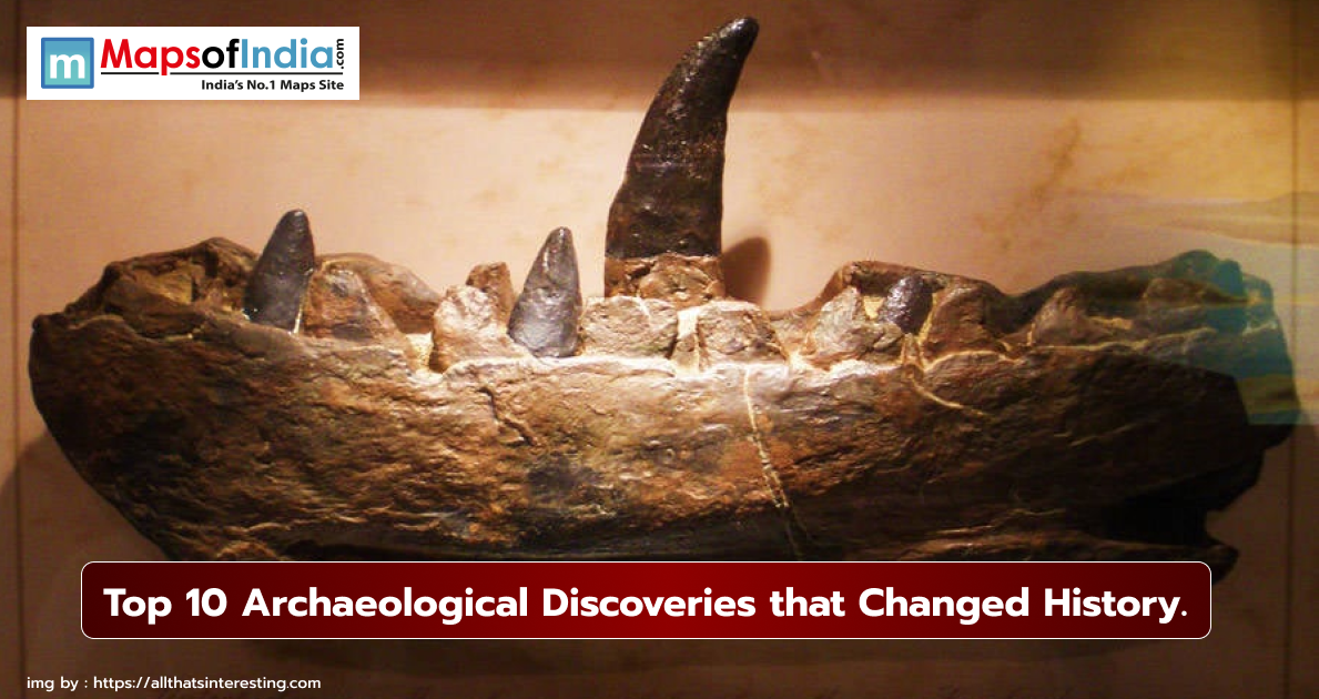 Image showing illustration of archeological discoveries