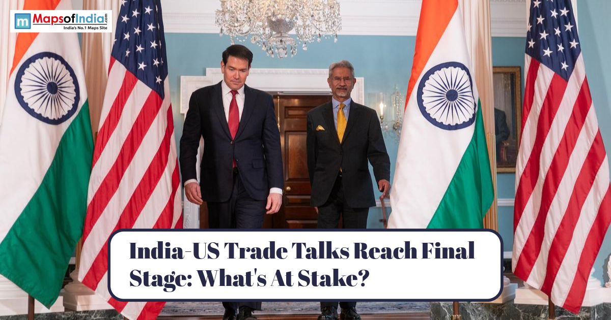 India-US trade talks reach final stage with officials from both nations discussing a potential trade agreement.